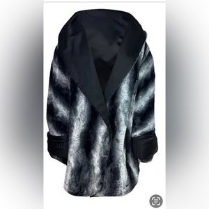 Dolce & Gabbana Fall 1991 Faux Fur
Reversible Coat